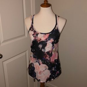 Floral Active Tank